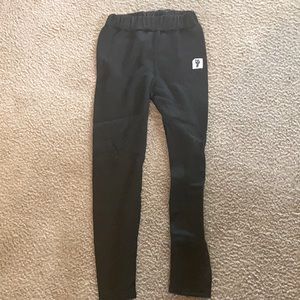 Black fleeced lined leggings